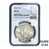 Image 1 : 1925 Silver Peace Dollar NGC MS64