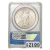 Image 2 : 1923 Silver Peace Dollar ANACS MS64 Vam-1
