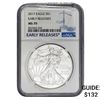 Image 1 : 2017 American Silver Eagle 1oz NGC MS70 Early Release