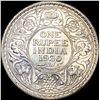 Image 2 : 1920 India-British Silver 1 Rupee UNCIRCULATED
