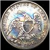 Image 2 : 1838 Toned Capped Bust Quarter ABOUT UNCIRCULATED