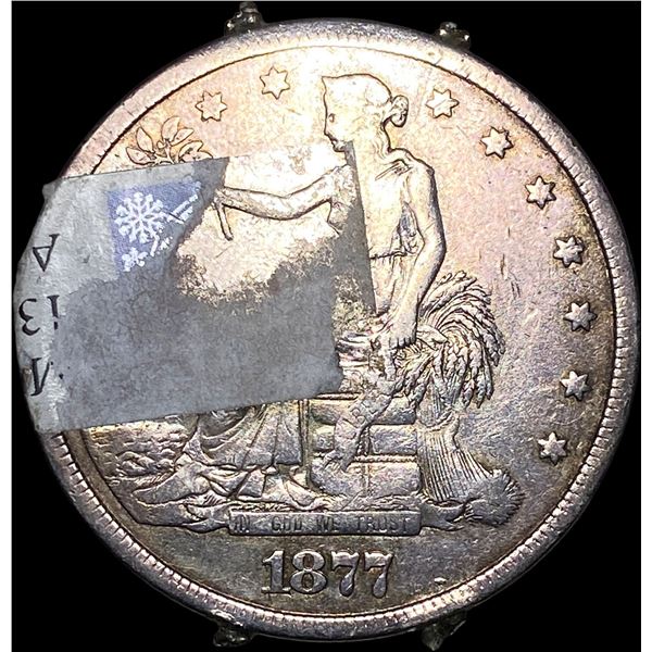 1877 Silver Trade Dollar NICELY CIRCULATED