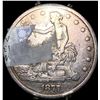 Image 1 : 1877 Silver Trade Dollar NICELY CIRCULATED