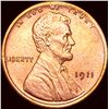 Image 1 : 1911 Red Lincoln Wheat Cent UNCIRCULATED
