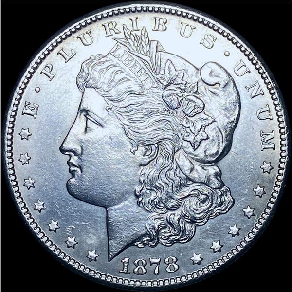 1878-S Silver Morgan Dollar CHOICE AU