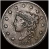 Image 1 : 1837 Coronet Head Large Cent LIGHTLY CIRCULATED