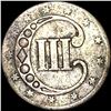Image 2 : 1852 Silver Three-Cent Piece NICELY CIRCULATED