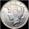 Image 1 : 1923 Peace Silver Dollar CLOSELY UNCIRCULATED