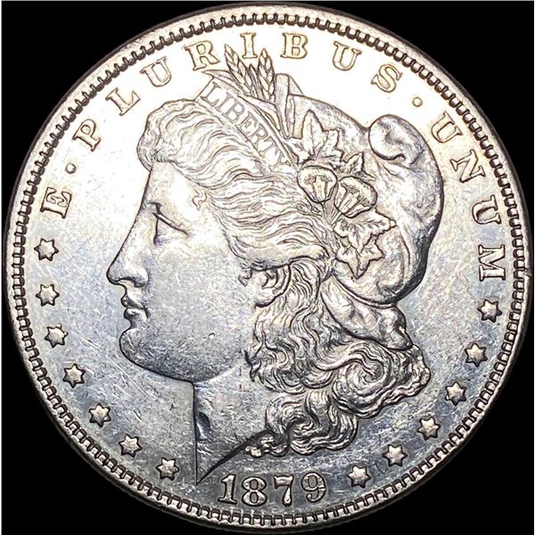 1879 Silver Morgan Dollar CLOSELY UNCIRCULATED