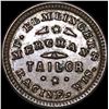 Image 2 : 1863 Civil War Toke- F. Emlinger CLOSELY UNCIRCULATED