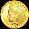 Image 1 : 1910-D Gold $10 Indian Head Eagle CLOSELY UNCIRCULATED