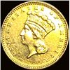 Image 1 : 1886 Gold $1 Indian Head CLOSELY UNCIRCULATED
