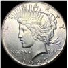 Image 1 : 1927 Silver Peace Dollar CLOSELY UNCIRCULATED