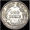 Image 2 : 1892 Silver Barber Dime CLOSELY UNCIRCULATED