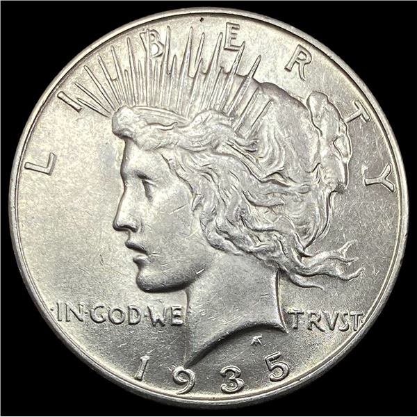 1935-S Silver Peace Dollar CLOSELY UNCIRCULATED