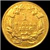 Image 2 : 1856 Gold $1 Indian Head Type 3 HIGH GRADE