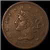 Image 1 : 1839 Booby Head Coronet Head Large Cent NICELY CIRCULATED