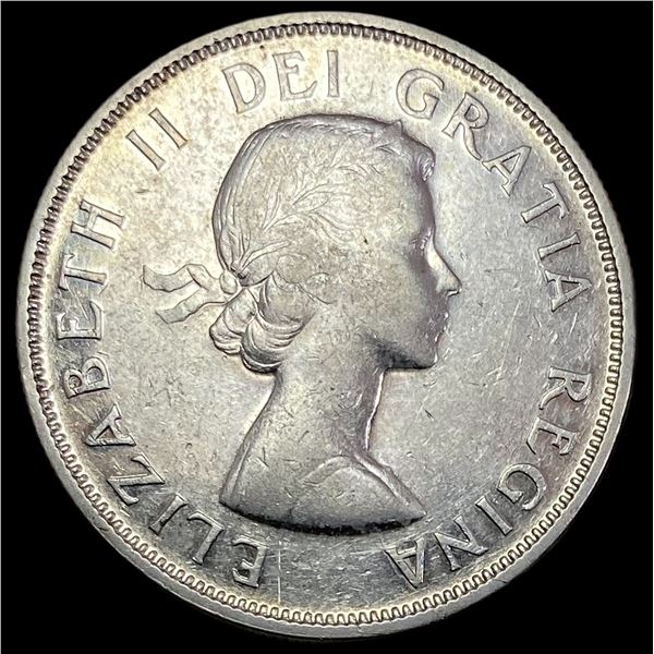 1960 Canada Silver Dollar CLOSELY UNCIRCULATED