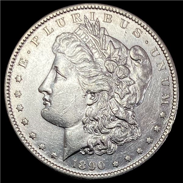 1890-S Silver Morgan Dollar CLOSELY UNCIRCULATED