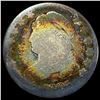 Image 1 : 1825 Color Capped Bust Dime NICELY CIRCULATED