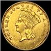 Image 1 : 1862 Gold $1 Indian Princess Head CLOSELY UNCIRCULATED