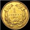 Image 2 : 1862 Gold $1 Indian Princess Head CLOSELY UNCIRCULATED