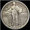 Image 1 : 1918 Silver Standing Liberty Quarter NEARLY UNCIRCULATED