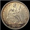 Image 1 : 1874 Silver Seated Liberty Dime CLOSELY UNCIRCULATED