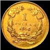 Image 2 : 1856 Gold $1 Indian Princess Head Type 2 CLOSELY UNCIRCULATED