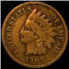 Image 1 : 1909-S Indian Head Cent NICELY CIRCULATED