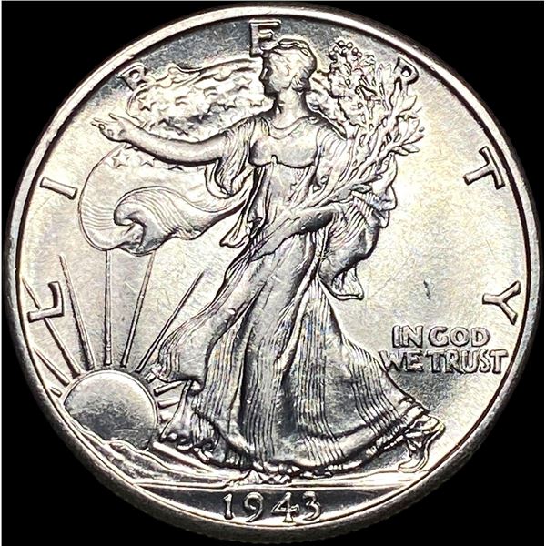 1943-D Silver Half Dollar UNCIRCULATED