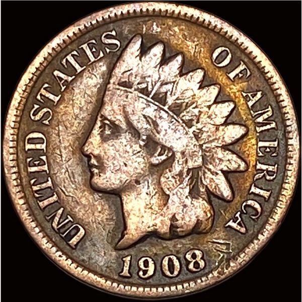 1908-S Indian Head Cent NICELY CIRCULATED