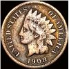 Image 1 : 1908-S Indian Head Cent NICELY CIRCULATED