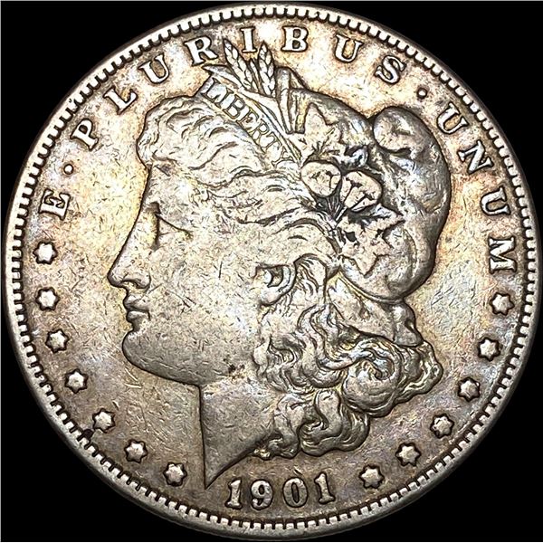 1901-S Silver Morgan Dollar LIGHTLY CIRCULATED