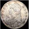 Image 1 : 1812 Capped Bust Half Dollar NEARLY UNCIRCULATED