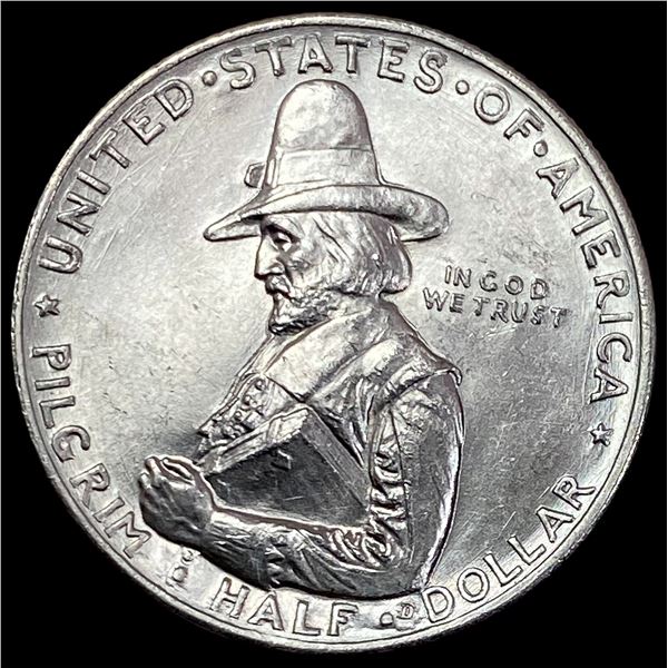 1920 Silver Pilgrim Half Dollar UNCIRCULATED
