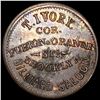 Image 2 : 1863 Civil War Token-Billiard Saloon CLOSELY UNCIRCULATED