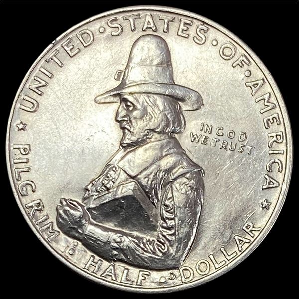 1920 Silver Pilgrim Half Dollar UNCIRCULATED