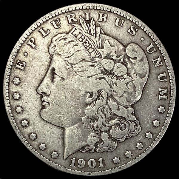 1901-S Silver Morgan Dollar LIGHTLY CIRCULATED