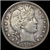 Image 1 : 1900-O Silver Barber Quarter NEARLY UNCIRCULATED
