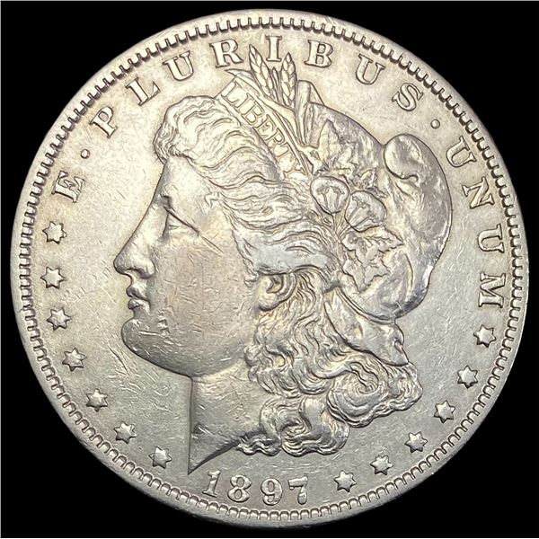 1897-O Silver Morgan Dollar NEARLY UNCIRCULATED