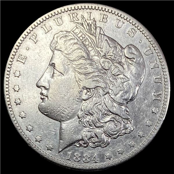 1884-S Silver Morgan Dollar NEARLY UNCIRCULATED