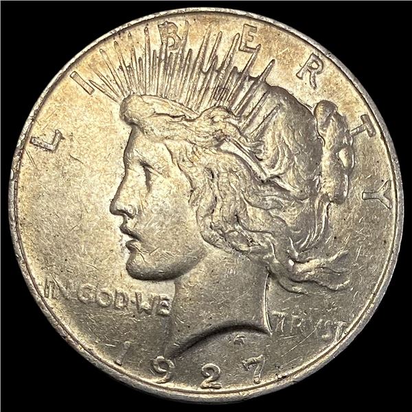 1927-D Peace Silver Dollar CLOSELY UNC