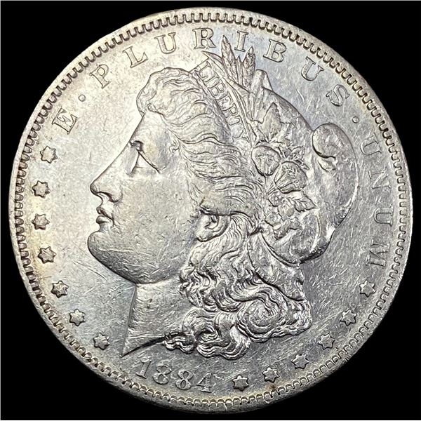 1884-S Silver Morgan Dollar CLOSELY UNCIRCULATED