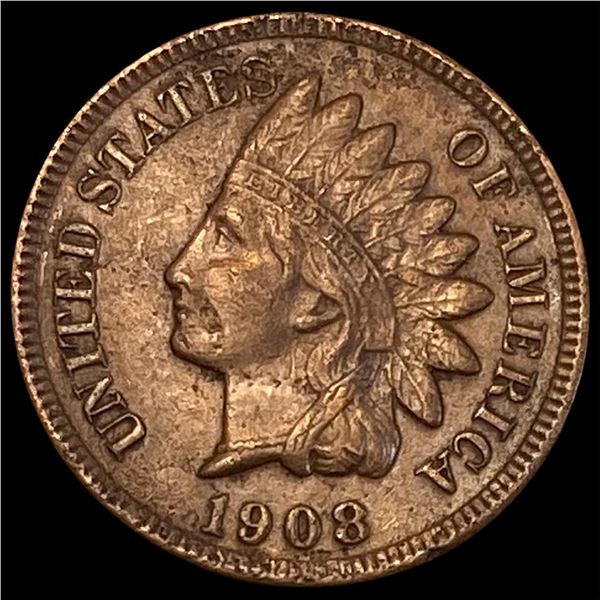 1908-S Indian Head Cent NEARLY UNCIRCULATED