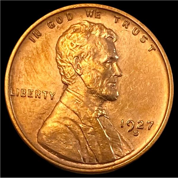 1927-S Lincoln Wheat Cent UNCIRCULATED
