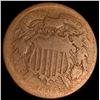 Image 1 : 1864 Copper 2 Cent Piece NEARLY UNCIRCULATED