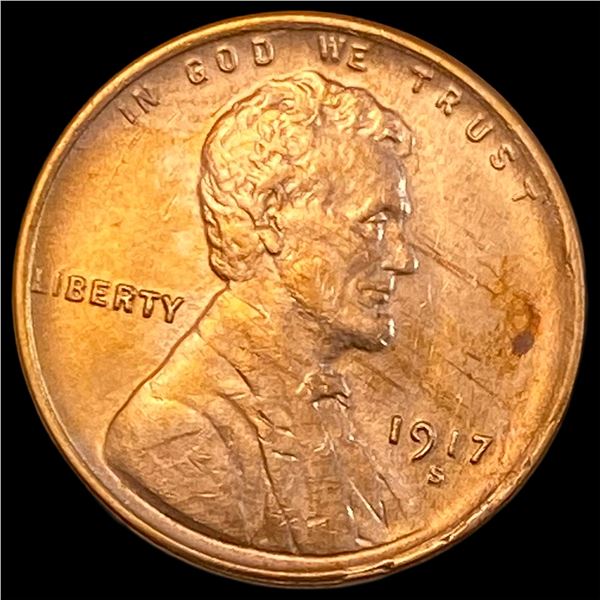1917-S Lincoln Wheat Cent UNCIRCULATED