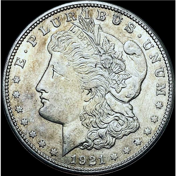 1921-S Silver Morgan Dollar CHOICE AU