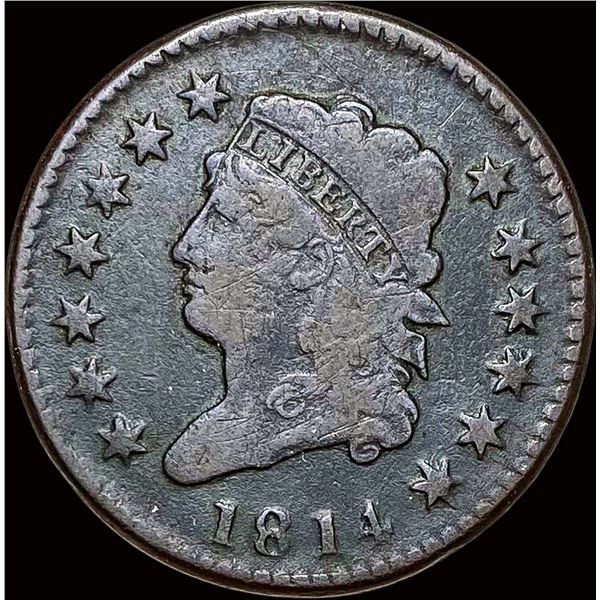 1814 Classic Head Large Cent LIGHTLY CIRCULATED